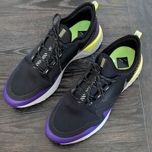 Nike Odyssey React Shield 2 Black Voltage Purple Men's 11.5